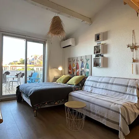 Lägenhet Mezzanine 4 Couchages Sur Bn030-g13 Banyuls-sur-Mer