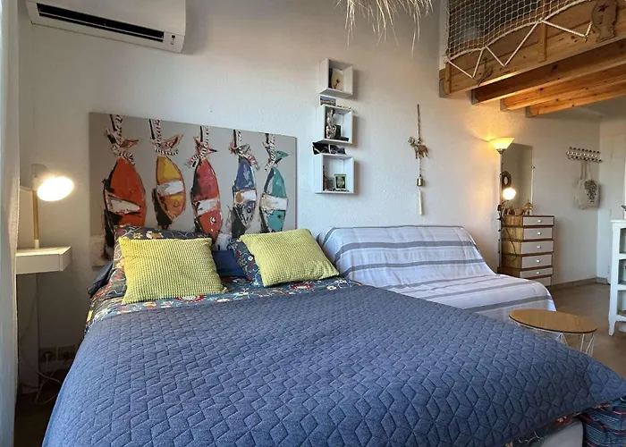 Mezzanine 4 Couchages Sur Bn030-g13 Daire Banyuls-sur-Mer