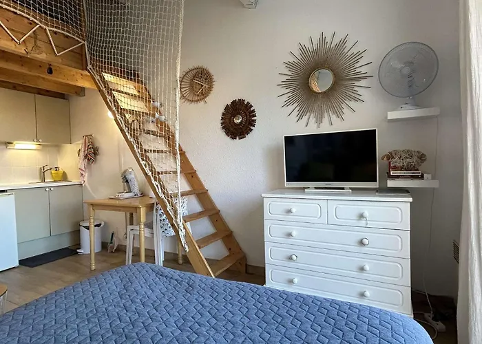 Mezzanine 4 Couchages Sur Bn030-g13 * Banyuls-sur-Mer